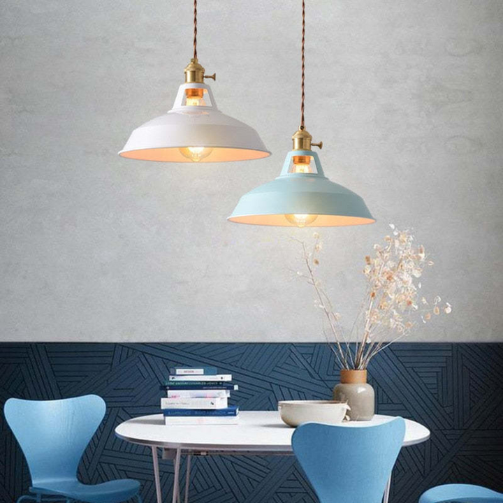 Modern Colorful LED Pendant Lamp - ChromaLuxe | Bowlift