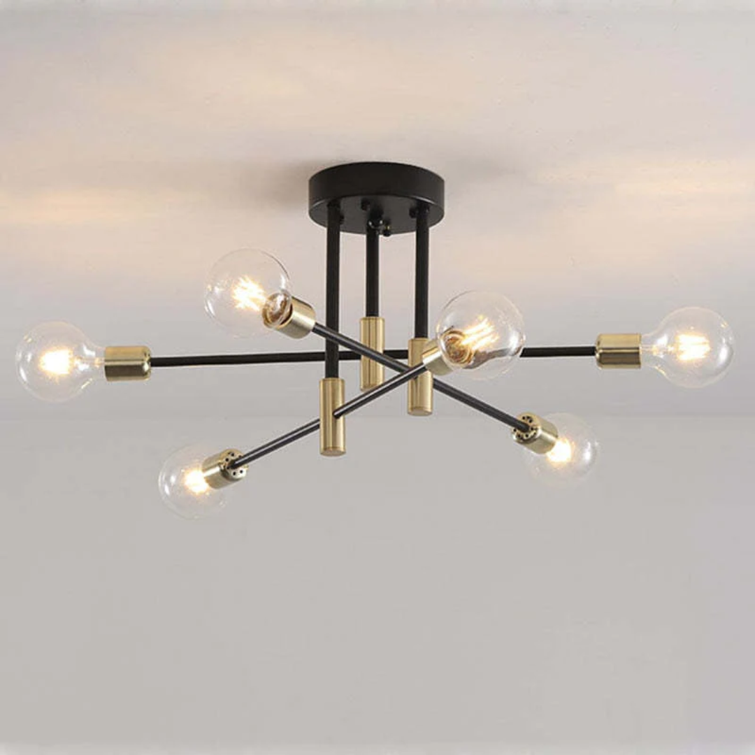 Modern LED Ceiling Lamp - Lumière Royale | Bowlift