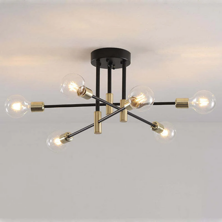 Modern LED Ceiling Lamp - Lumière Royale | Bowlift