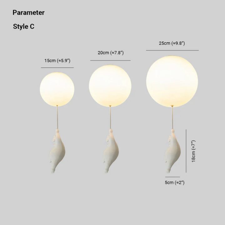 BowLift | Fateh Ceiling lamps Pendant lamps Bear Balloon