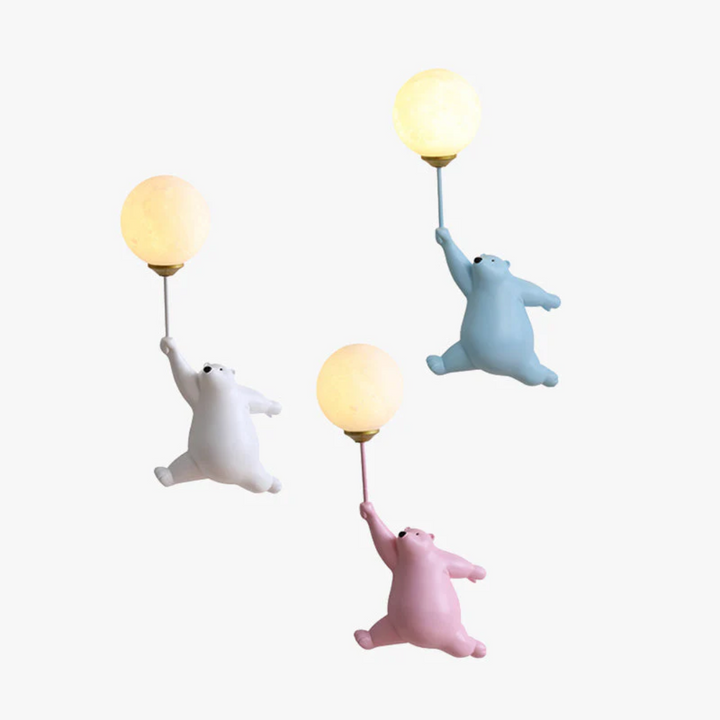Designer Bear LED Wall Lamp - TeddyGlow | Bowlift