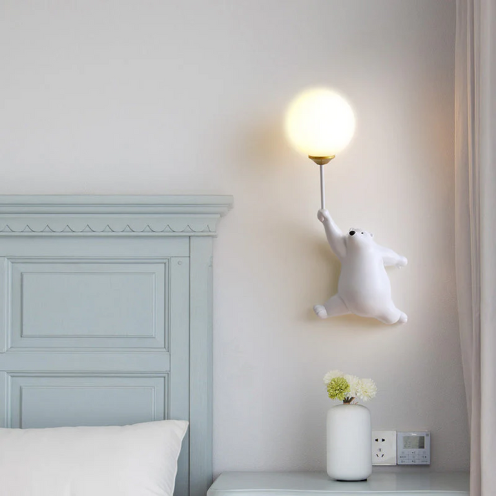Designer Bear LED Wall Lamp - TeddyGlow | Bowlift