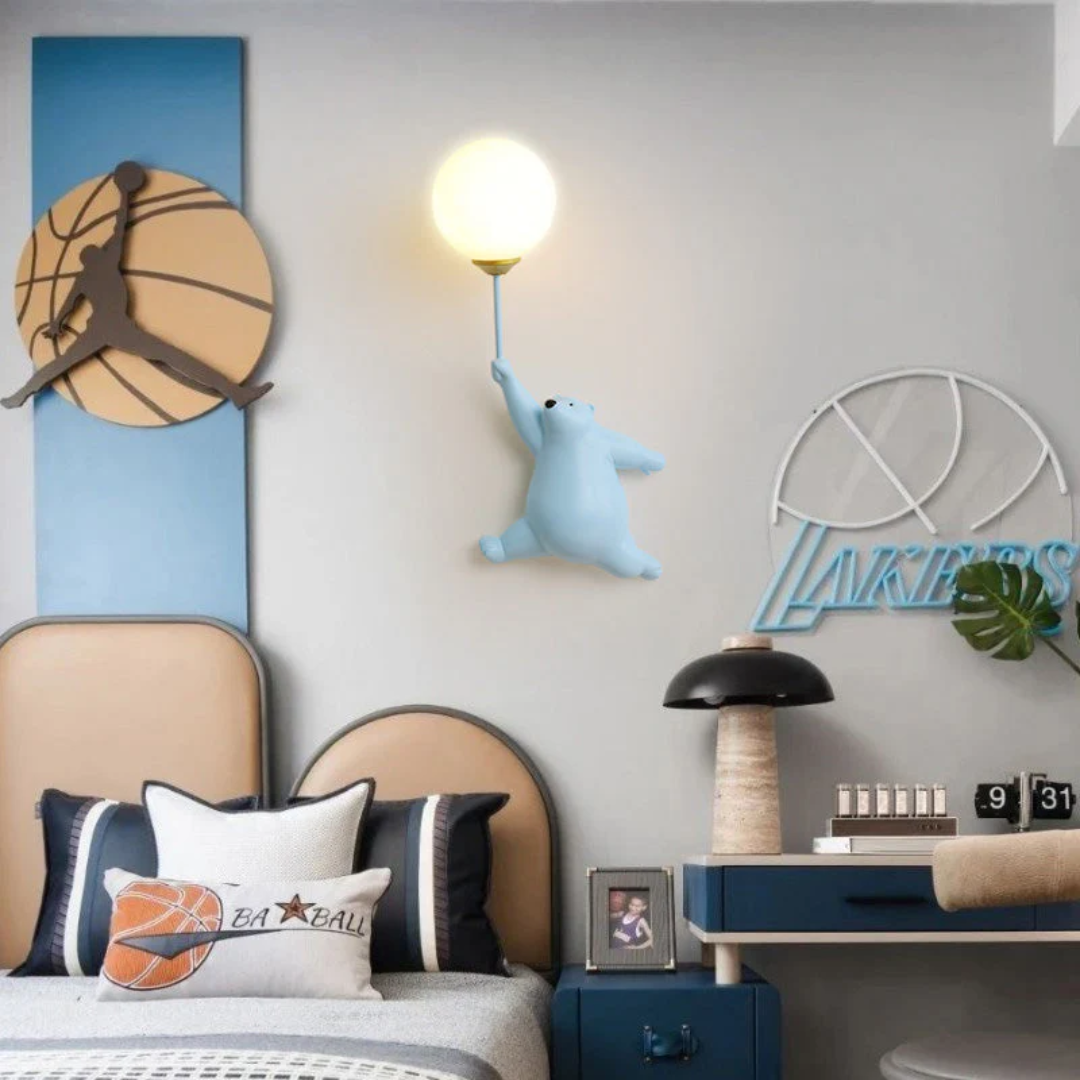 Designer Bear LED Wall Lamp - TeddyGlow | Bowlift