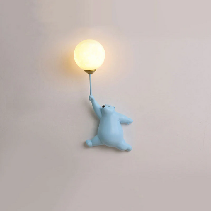 Designer Bear LED Wall Lamp - TeddyGlow | Bowlift