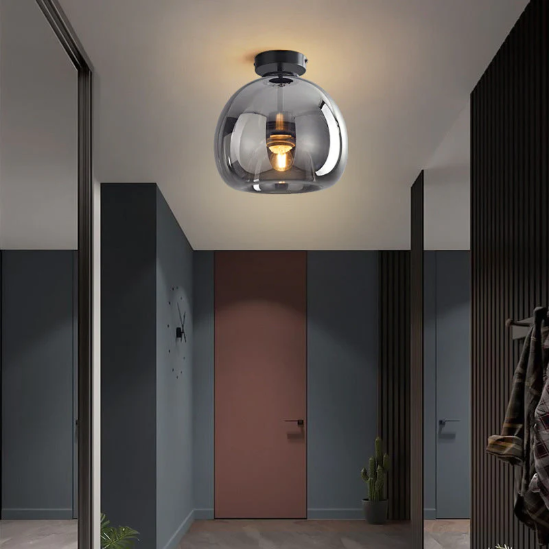 Modern Round LED Ceiling Lamp - Aurelia | Bowlift
