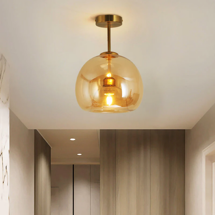 Modern Round LED Ceiling Lamp - Aurelia | Bowlift