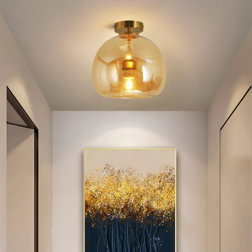 Modern Round LED Ceiling Lamp - Aurelia | Bowlift