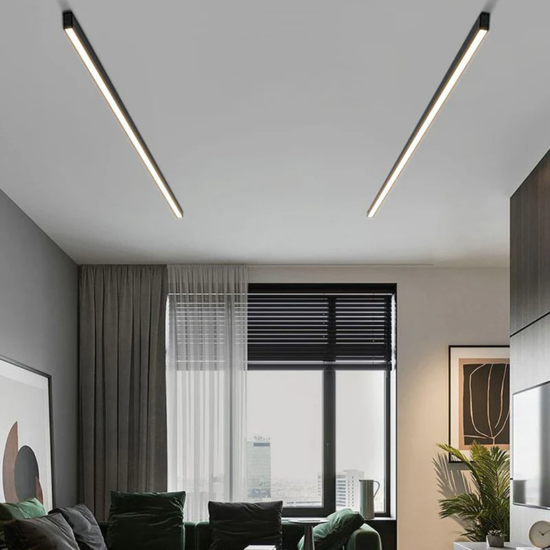 BowLift | Industrial Linear LED Ceiling Lamp - Stratum