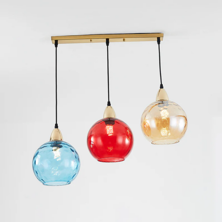 Modern Cluster Pendant Lamp with 3 Lights - Cascade | Bowlift