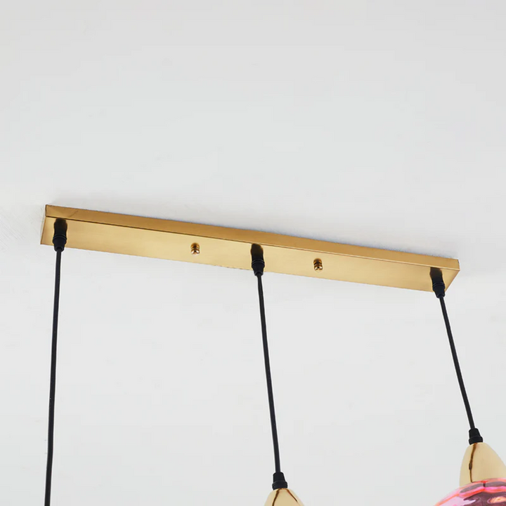 Modern Cluster Pendant Lamp with 3 Lights - Cascade | Bowlift