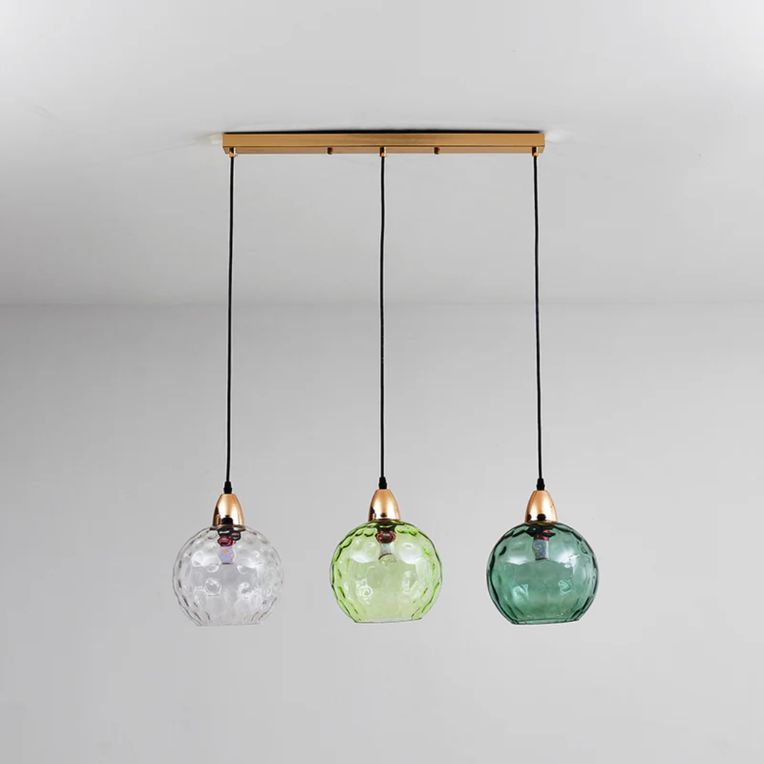 Modern Cluster Pendant Lamp with 3 Lights - Cascade | Bowlift