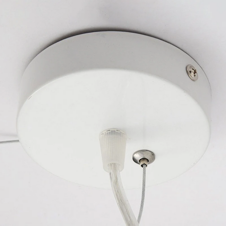 Designer Cloud LED Pendant Lamp White PVC/Cotton - Nimbus | Bowlift