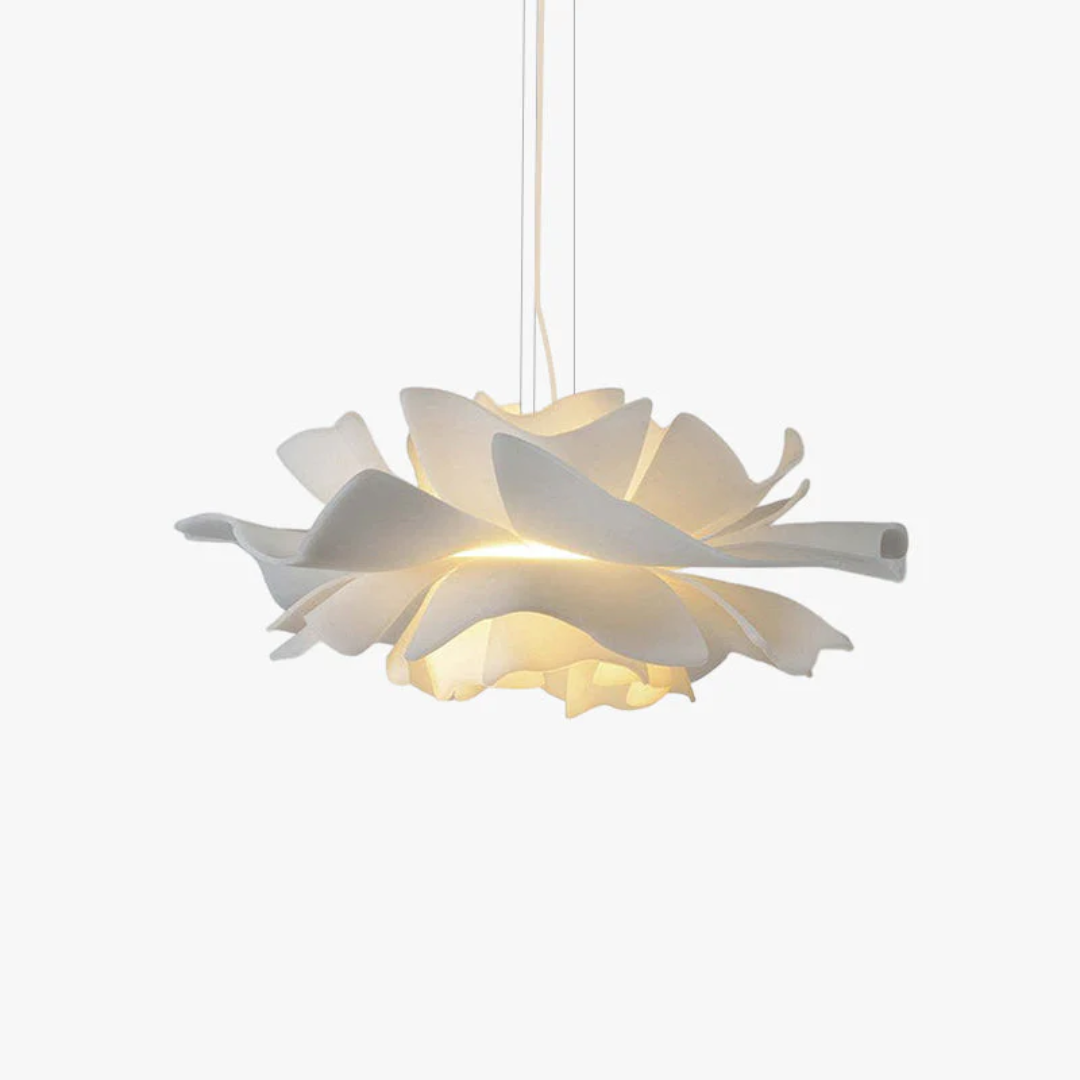 BowLift | Design Pendant Lamp Flower White Metal - Sophia