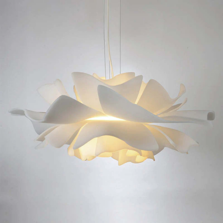 BowLift | Design Pendant Lamp Flower White Metal - Sophia