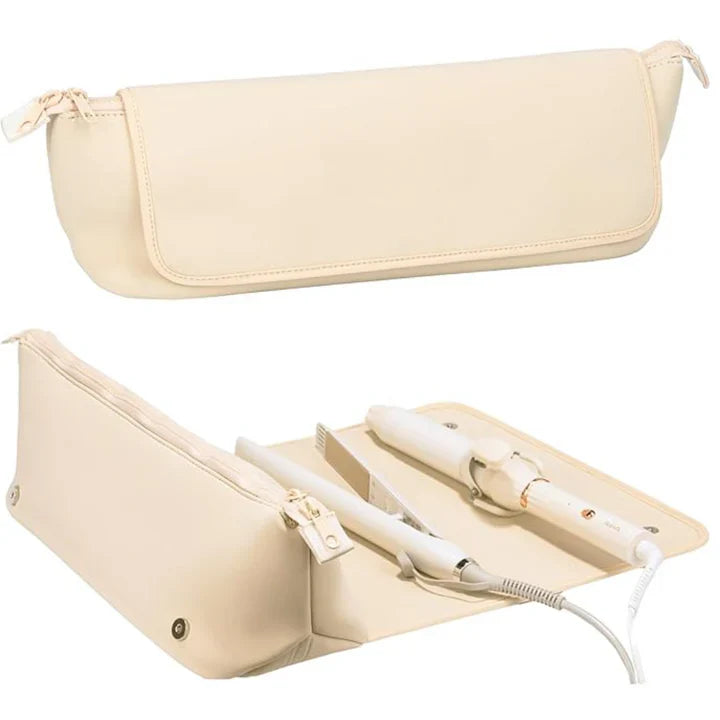 BowLift | 2-in-1 hair tool travel bag & heat-resistant mat