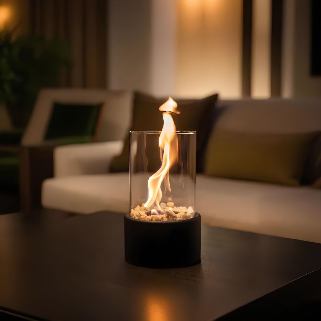 Classic Oil Lamp with Open Flame - Lumora | Bowlift