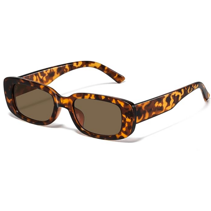 Retro Rectangular Y2K Sunglasses - Aria | Bowlift