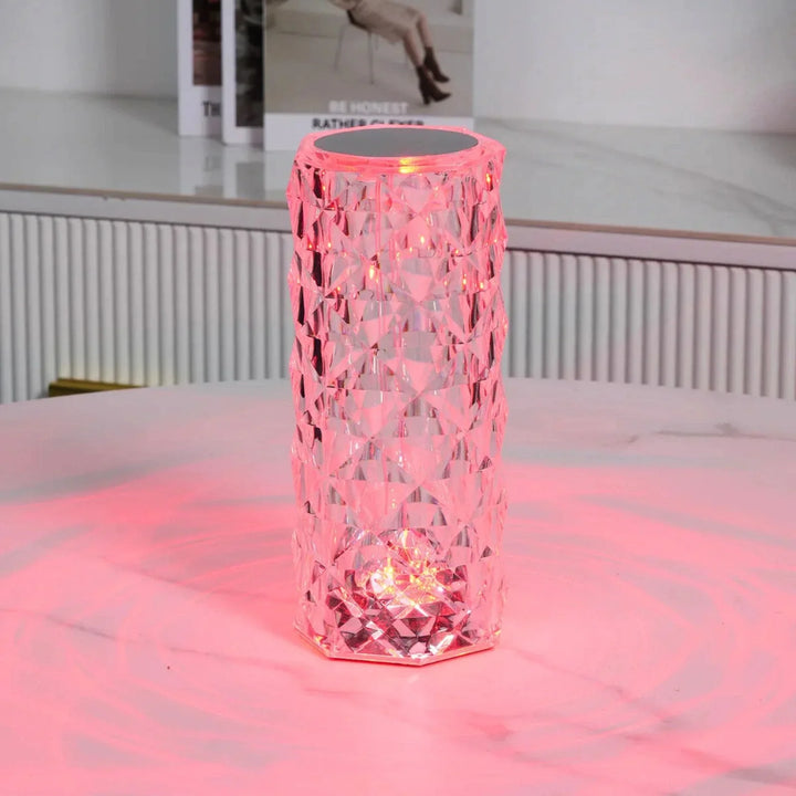 Crystal Table Lamp with Touch Control - Aurora | Bowlift