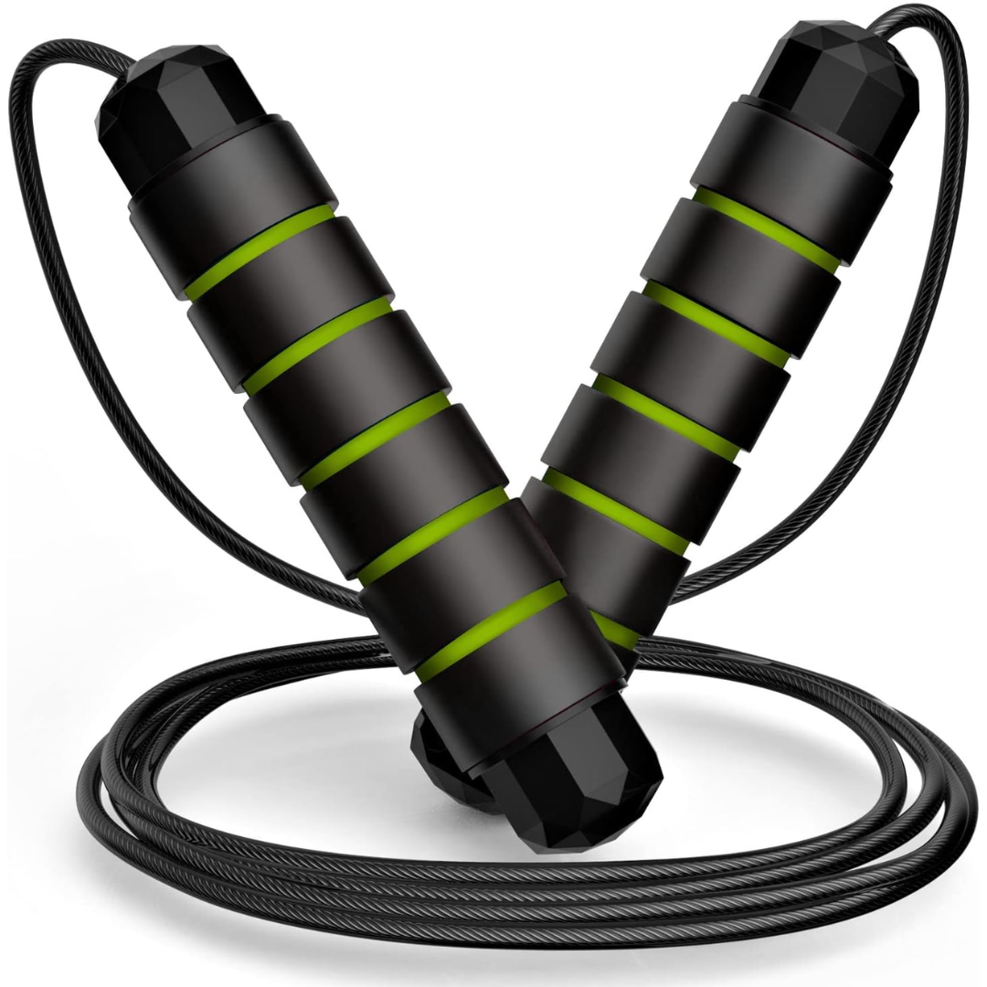 FlexiJump - Verstelbaar Tangle-Free Springtouw voor Fitness Bowlift
