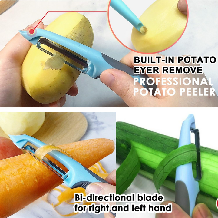 VeggieMaster - 3-in-1 Julienne Schiller voor Groenten Bowlift