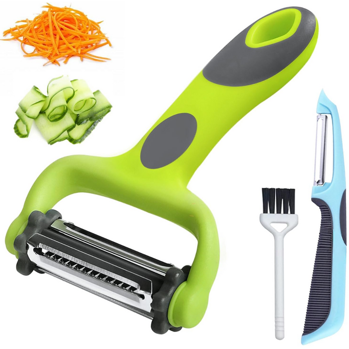 VeggieMaster - 3-in-1 Julienne Schiller voor Groenten Bowlift