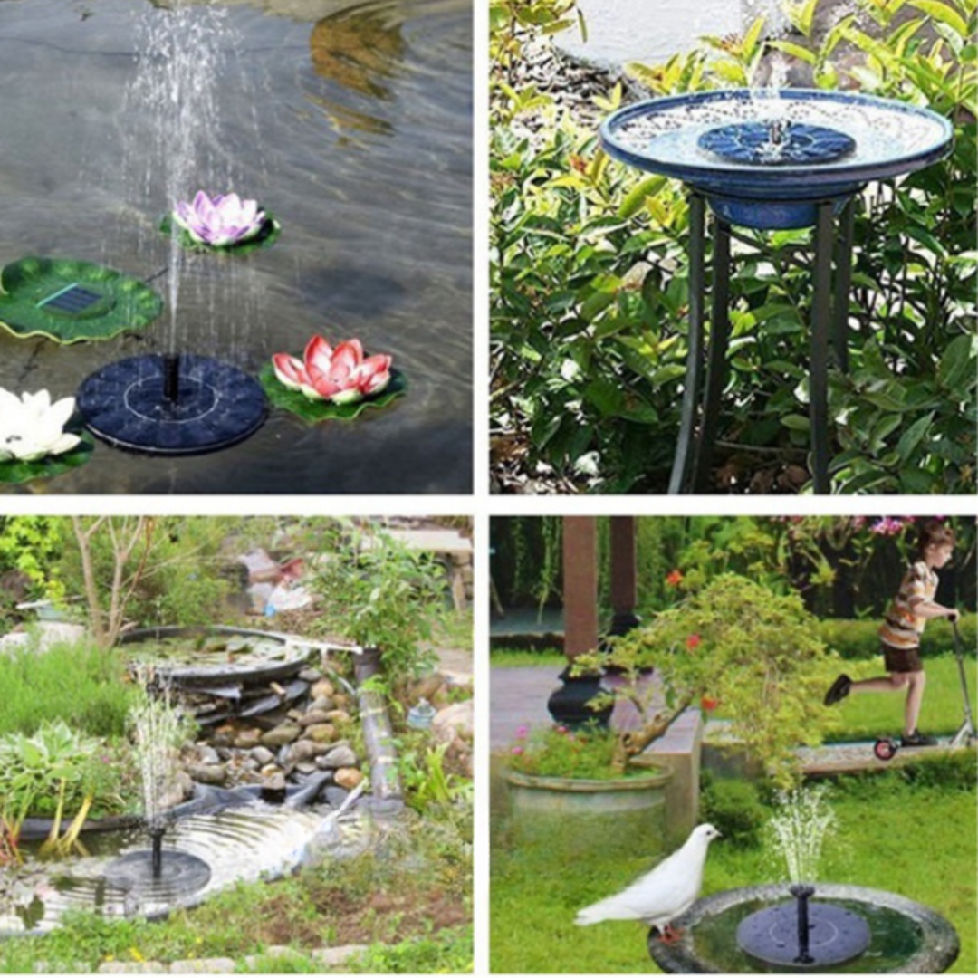 BowLift | Solar Bird Fountain – Solar-powered fountain for garden & birds | Sustainable and low-maintenance