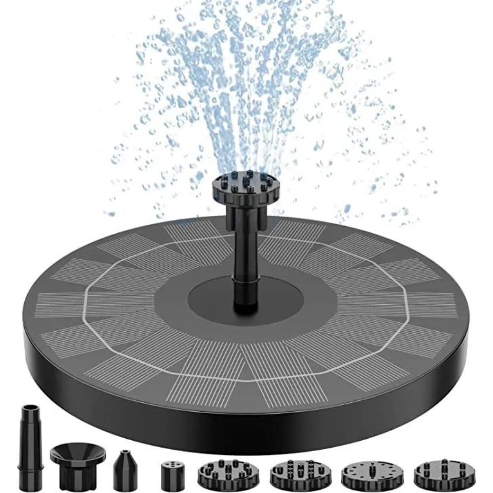 BowLift | SolarSpring Vital Solar Fountain | Floating Pond Pump | Garden Decoration | Solar Water Feature for Outdoors