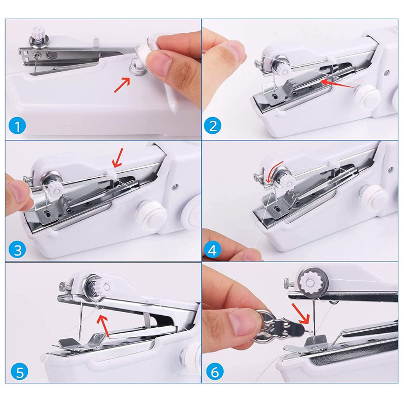 SewSwift Wireless Hand Sewing Machine – Quickly and Easily Repair Fabrics | Bowlift