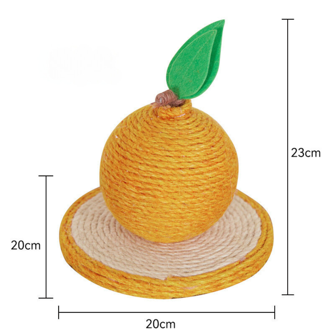 Cat Scratch Orange made of Sisal Bowlift