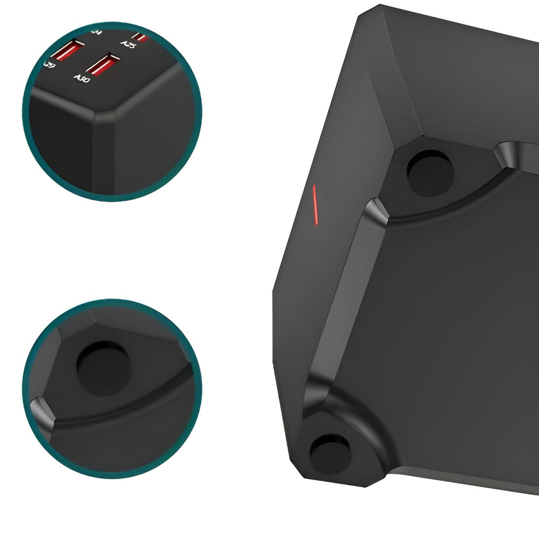 BowLift | Voltura Multi-USB Charging Station | 30 Ports | Fast Charging & Surge Protection | Compact & Durable