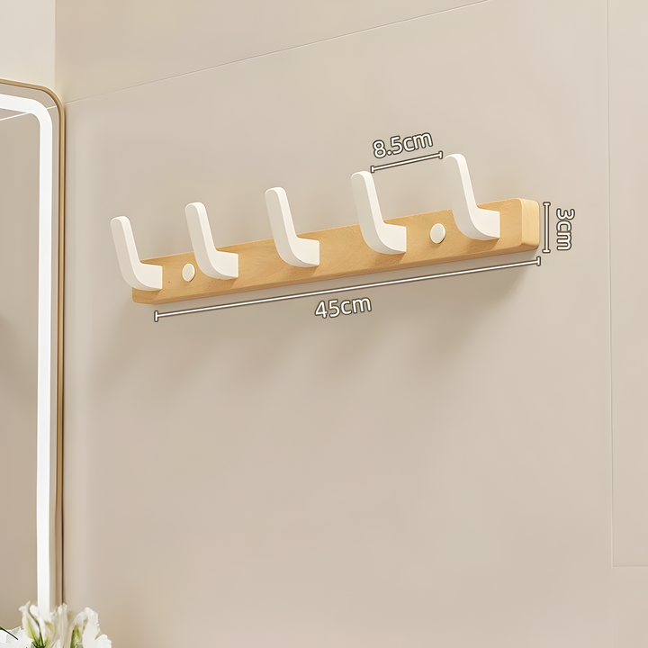 WalnutWisp Hook – Walnut Wood Wall Hook | Bowlift
