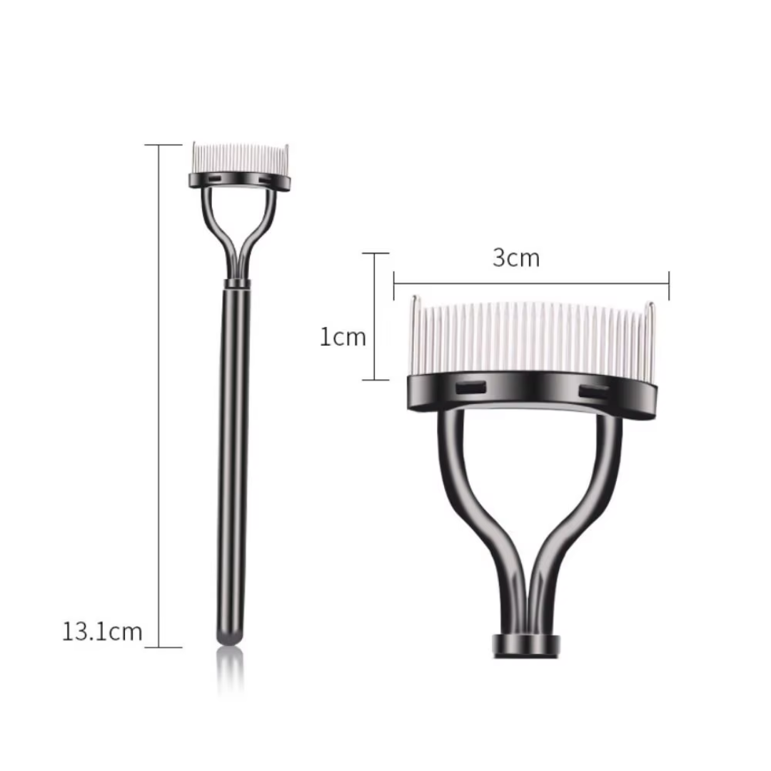 BowLift | BelleCurve Eyelash Comb & Mascara Brush | Perfect Definition | Clump-Free | With Protective Cap