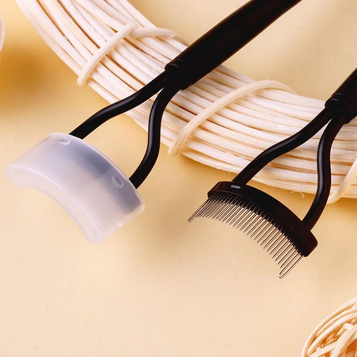 BowLift | BelleCurve Eyelash Comb & Mascara Brush | Perfect Definition | Clump-Free | With Protective Cap