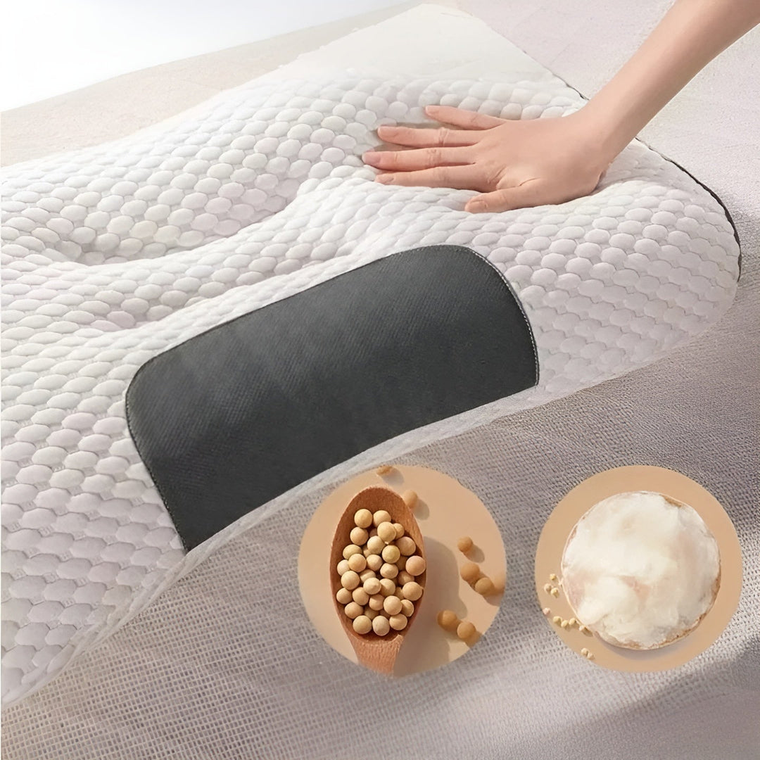 Orthopedic Neck Pillow – Ergonomic & Supportive | For Relaxation & Healthy Sleep | Bowlift