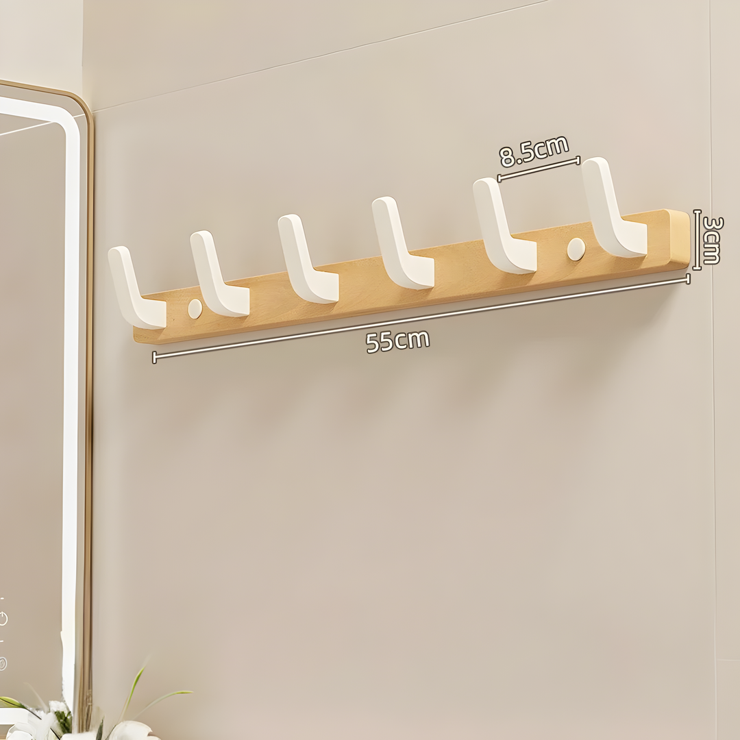 WalnutWisp Hook – Walnut Wood Wall Hook | Bowlift