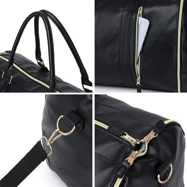 LuxeVoy – Convertible Garment & Travel Duffel Bag
