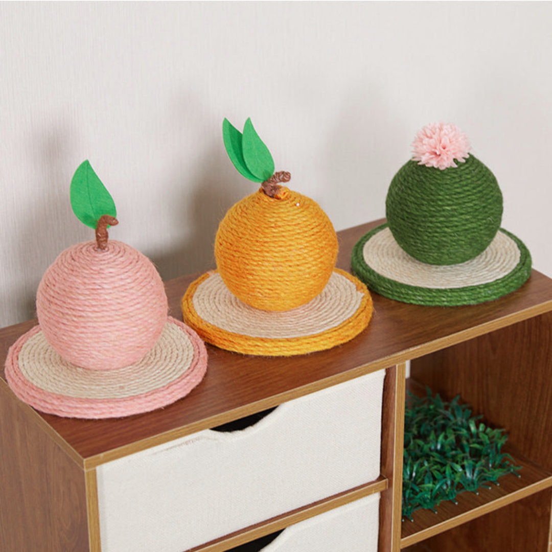 Cat Scratch Orange made of Sisal Bowlift