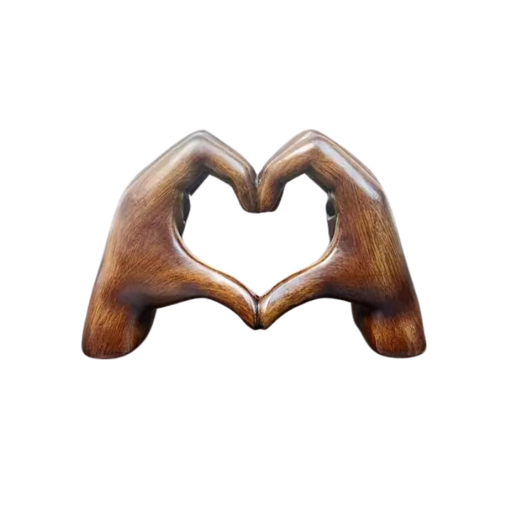 Lovenest Elegant Resin Sculpture - Symbol of Love and Devotion Bowlift