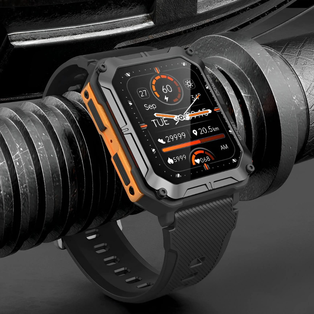 BowLift | Rugged Smartwatch with Health Tracking & Calls