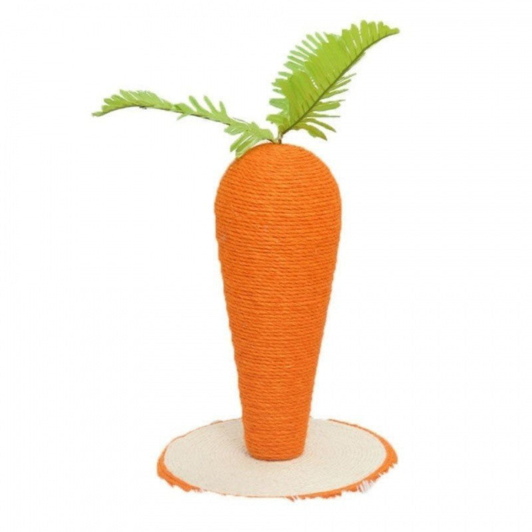 Carrot-Shaped Sisal Scratcher for Cats Bowlift