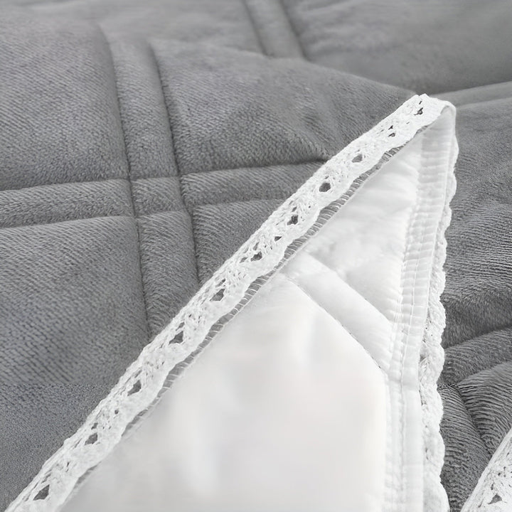 Headboard Cover Quilted – Premium Padding for More Comfort | Decorative & Protective | Bowlift