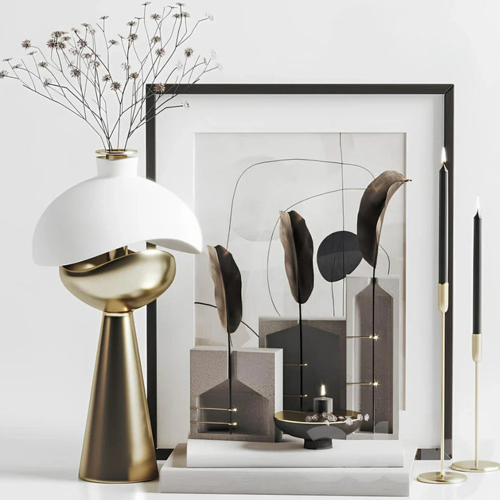 BowLift | LumiDome Sculpted Table Lamp
