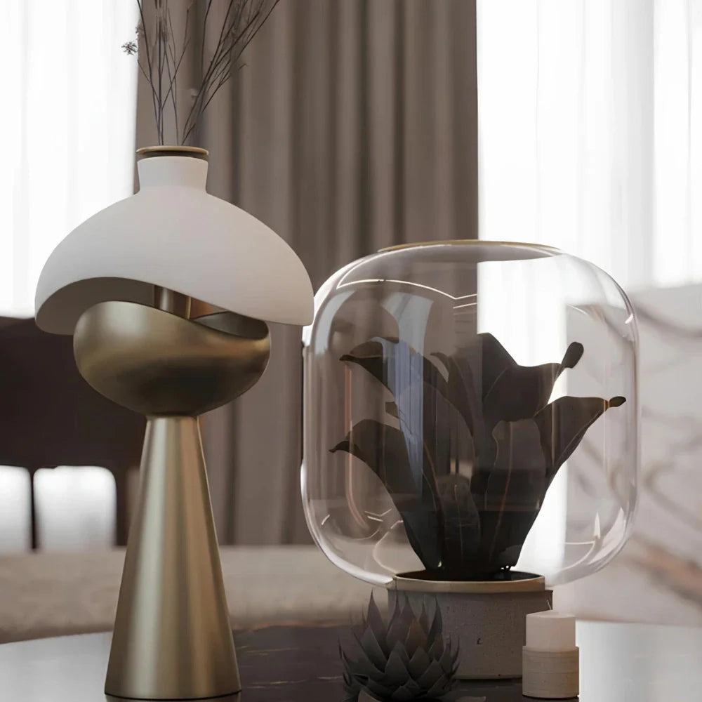 BowLift | LumiDome Sculpted Table Lamp