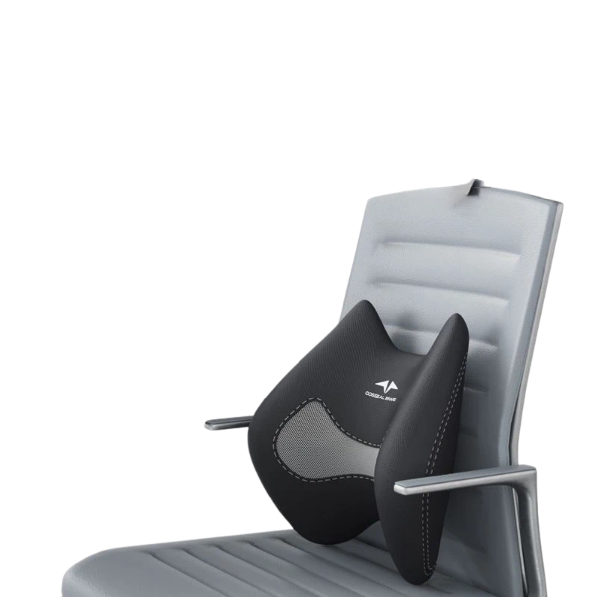 BowLift | Ergonomic Neck Pillow and Waist Support Cushion for Office Chair - Comfortable Headrest for Home & Office Use