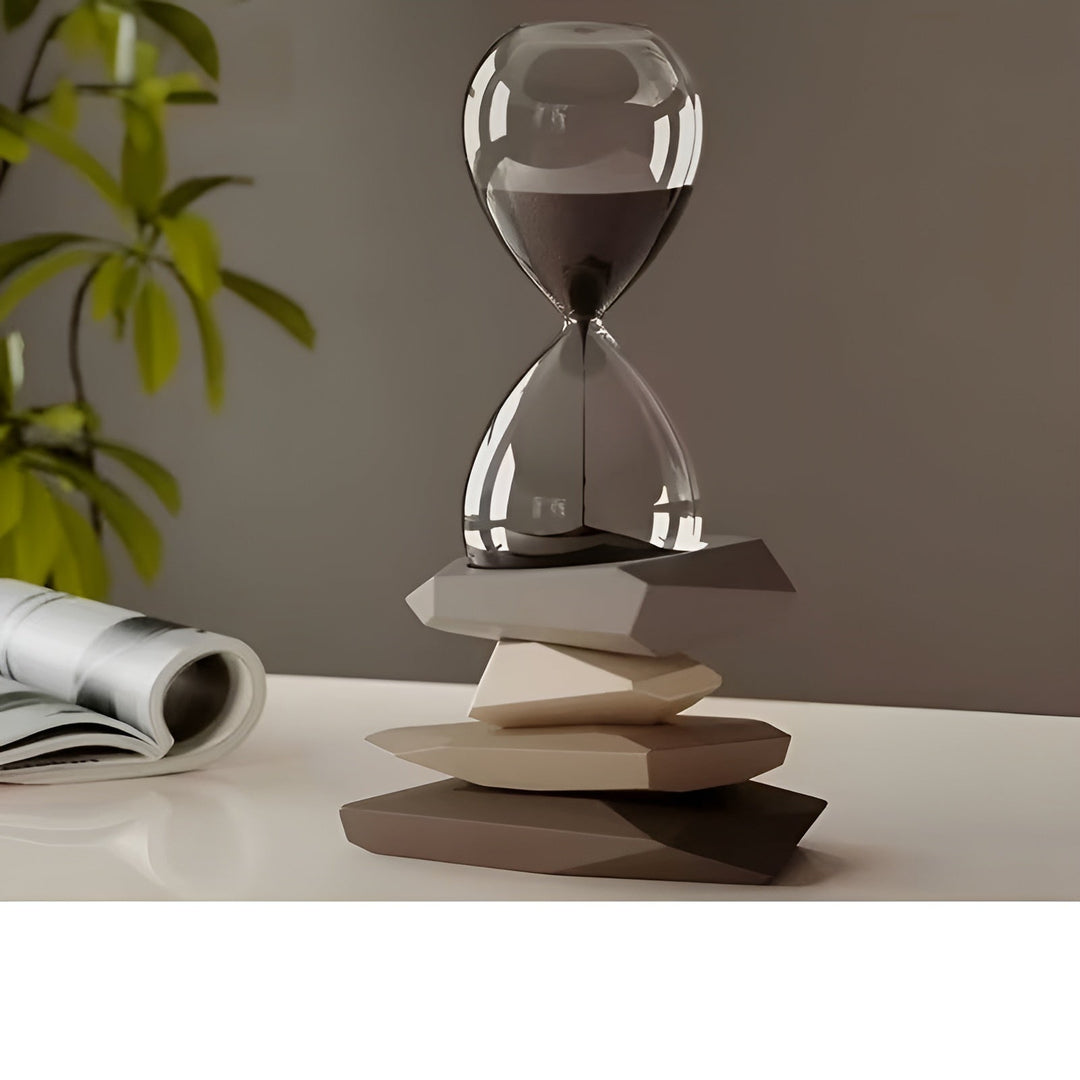 Minimalist Hourglass – Timeless & Decorative | Perfect for Living Room and Office | Bowlift