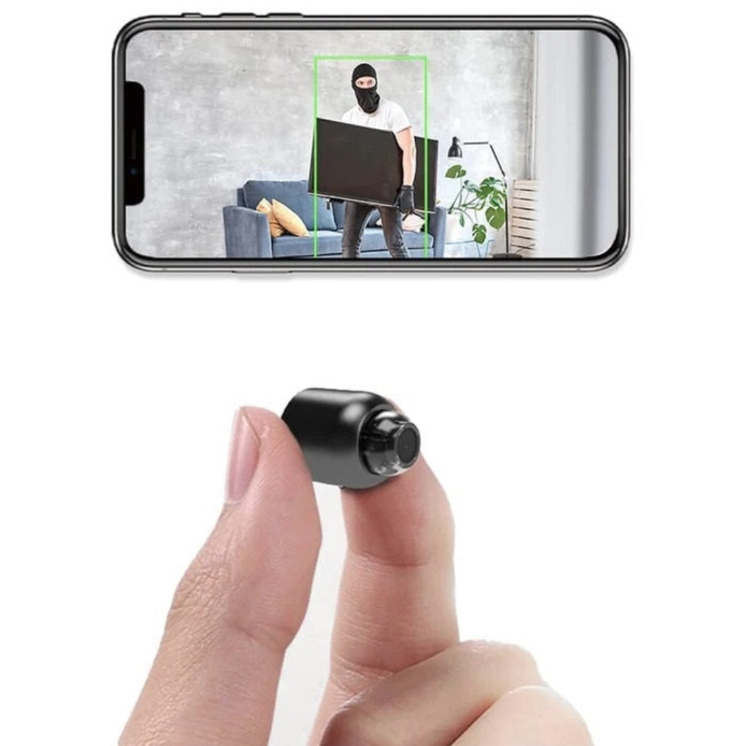 Mini Wireless Hidden Camera with Audio for Home Surveillance