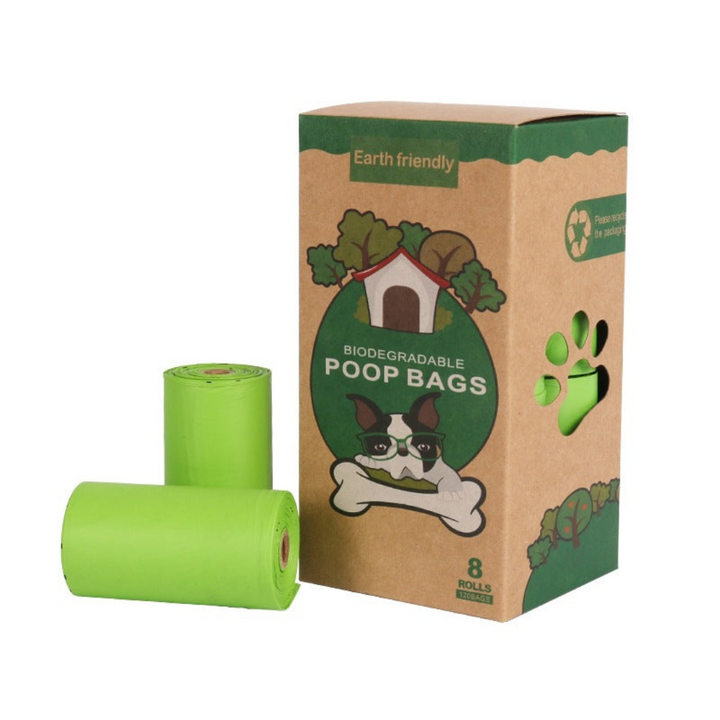 120 Poop Bags with Dispenser Bowlift