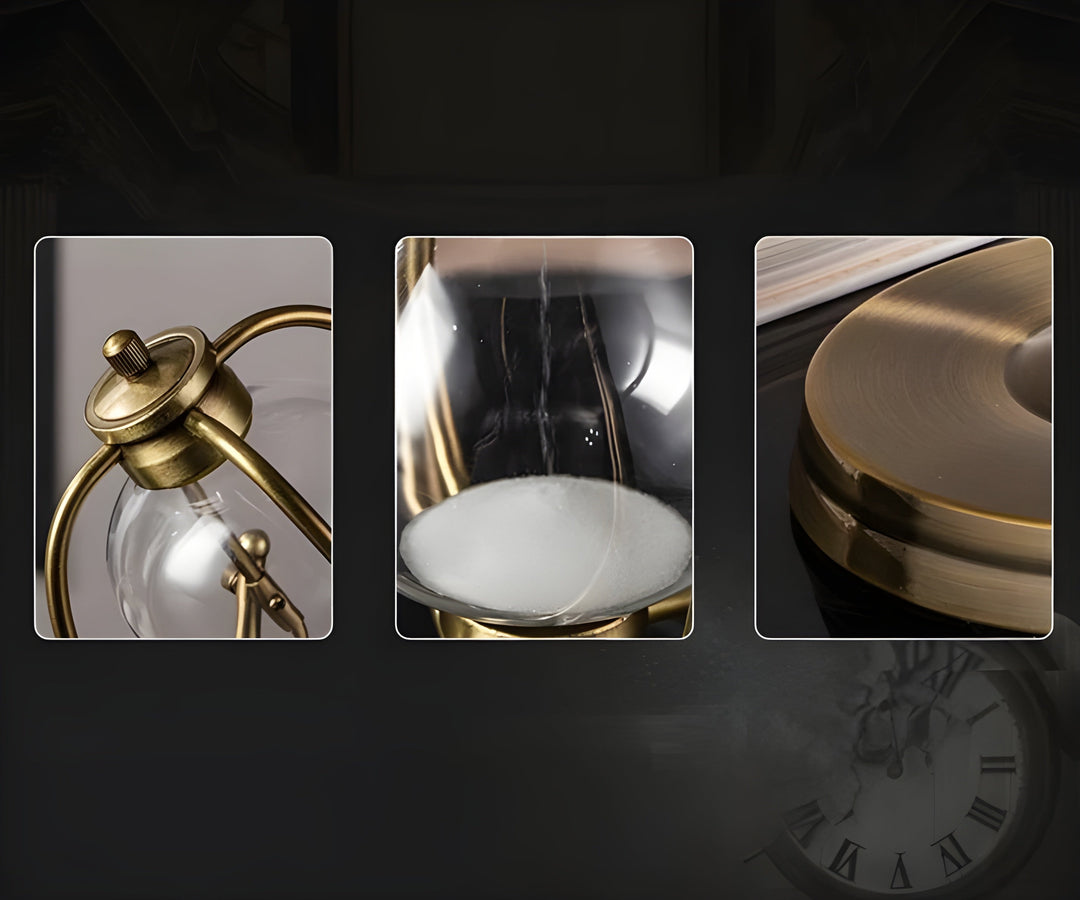 GracefulTime Clock - Luxury Hourglass with Hourglass | Bowlift