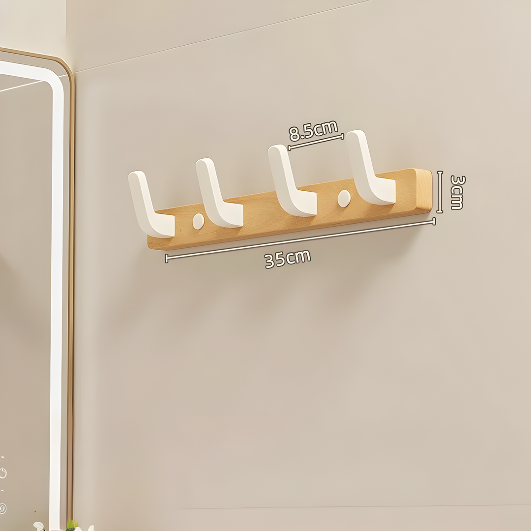 WalnutWisp Hook – Walnut Wood Wall Hook | Bowlift