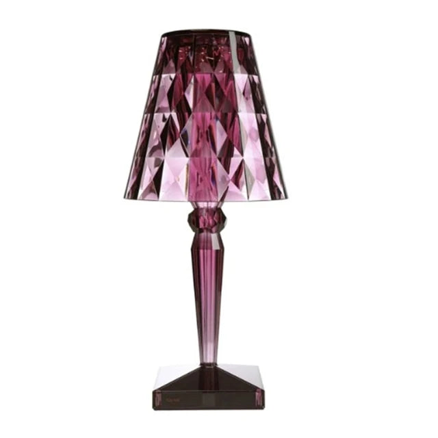 Acrylic Crystal Table Lamp – Artistic Design, Dimmable, Energy Saving, Ideal for Living Room or Bedroom | Bowlift